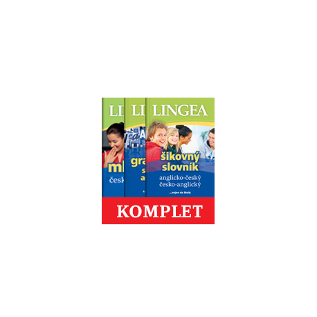 Lingea: Kompletní angličtina - Šikovný slovník, Gramatika současné angličtiny, Mluvník