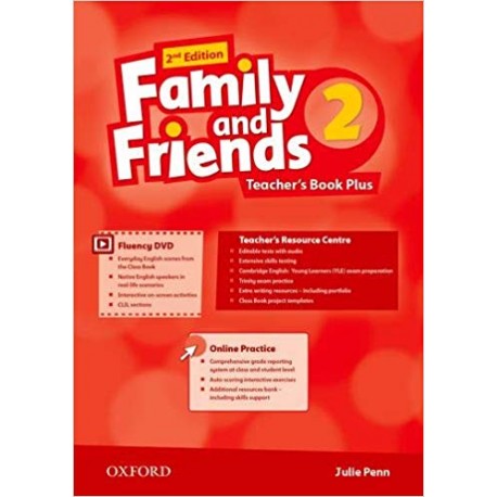 Family and Friends 2 Second Edition Teacher's Book + DVD + MultiROM