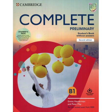 Complete Preliminary for Revised Exam from 2020 Workbook without Answers with Audio Download