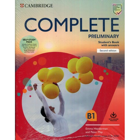 Complete Preliminary for Revised Exam from 2020 Student's Book without answers and Workbook without asnwers
