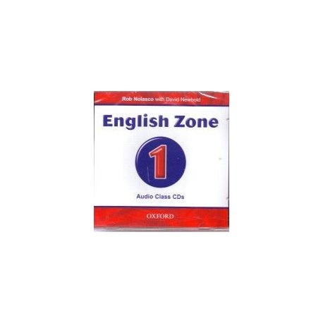 English Zone 1 Class CD