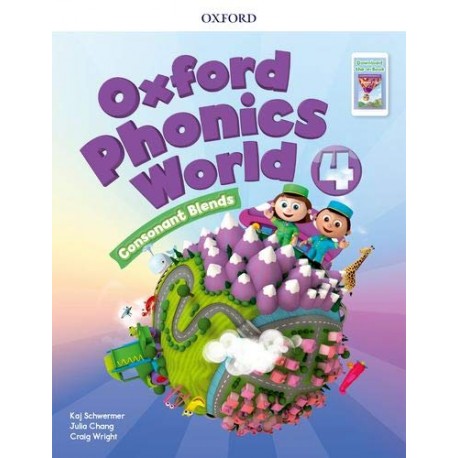 Oxford Phonics World 4 Consonant Blends Student's Book + eBook Reader Oxford Phonics World 4 Consonant Blends Student's Book + eBook Reader