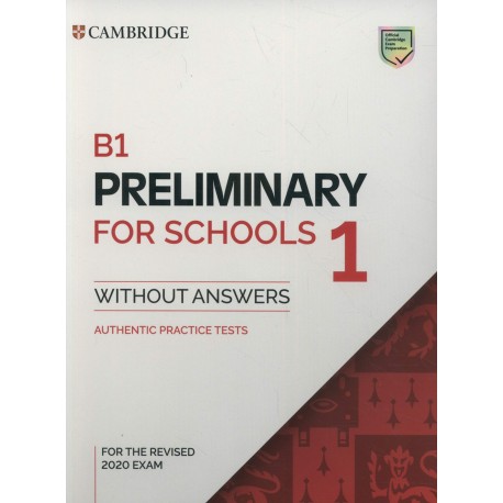 Cambridge English A2 Key 1 for the Revised 2020 Exam Authentic Practice Tests Student's Book without Answers