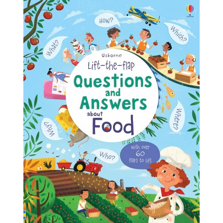 Lift-The-Flap Questions and Answers about Food