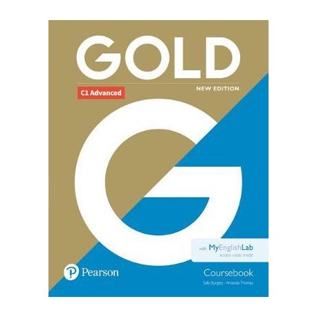 Gold C1 Advanced New Edition Coursebook and MyEnglishLab Pack