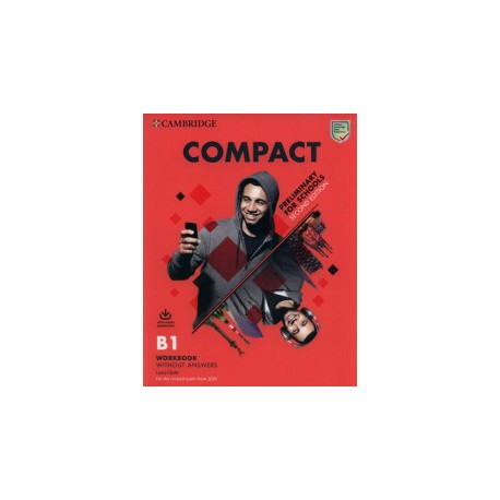 Compact Preliminary for Schools Workbook without Answers with Audio Download