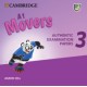 Cambridge English Young Learners 3 Third Edition from 2018 Movers Adio CD