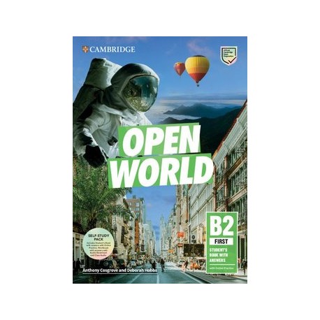 Open World First Self Study Pack (SB w Answers w Online Practice and WB w Answers w Audio Download and Class Audio)