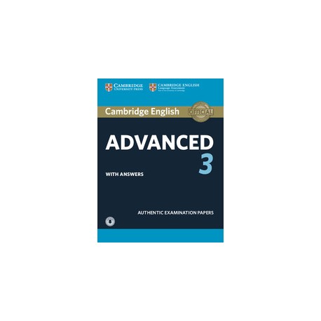 Cambridge English Advanced 3 Student's Book with Answers with Audio Cambridge English Advanced 3 Student's Book with Answers with Audio