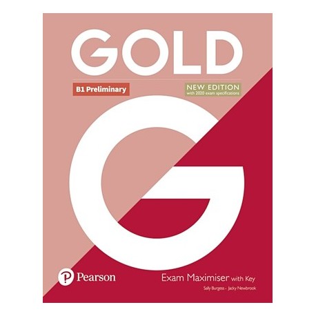 Gold B1 Preliminary 2018 Exam Maximiser with key New Edition