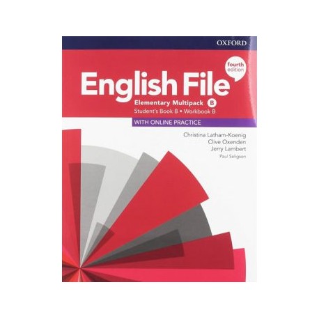 English File Fourth Edition Elementary Multipack B with Student Resource Centre Pack