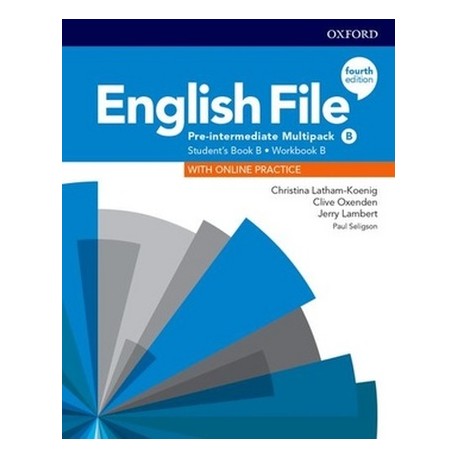 English File Fourth Edition Pre-intermediate Multipack B with Student Resource Centre Pack