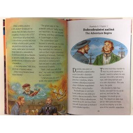 Cesta do středu země (Dvojjazyčné čtení česko-anglické )