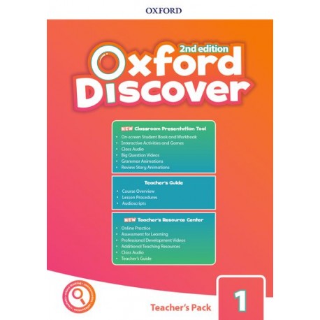Oxford Discover Second Edition 1 Teacher's Pack with Classroom Presentation Tool