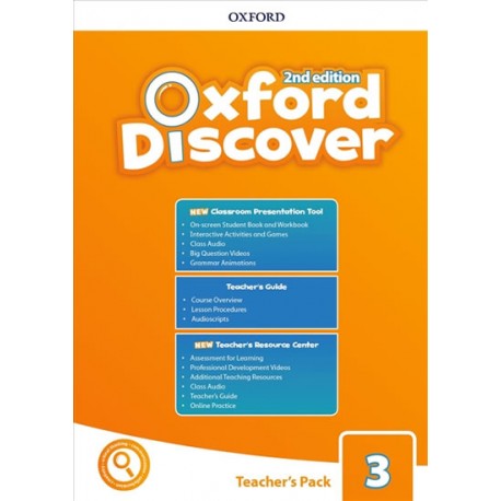 Oxford Discover Second Edition 3 Teacher's Pack with Classroom Presentation Tool