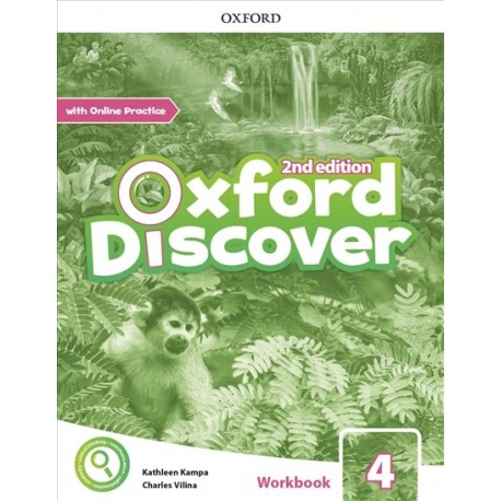 Oxford Discover Second Edition 4 Workbook with Online Practice
