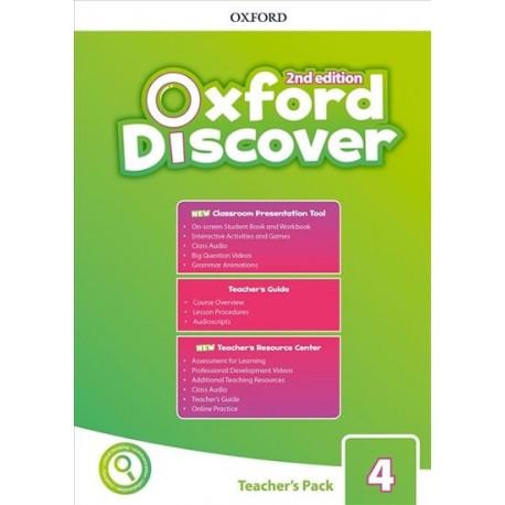 Oxford Discover Second Edition 4 Teacher's Pack