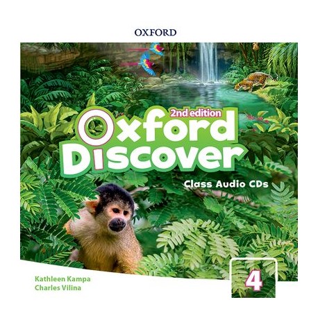 Oxford Discover Second Edition 4 Class Audio CDs 