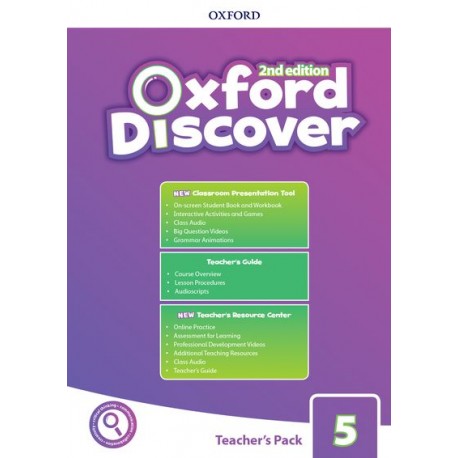 Oxford Discover Second Edition 5 Teacher's Pack with Classroom Presentation Tool