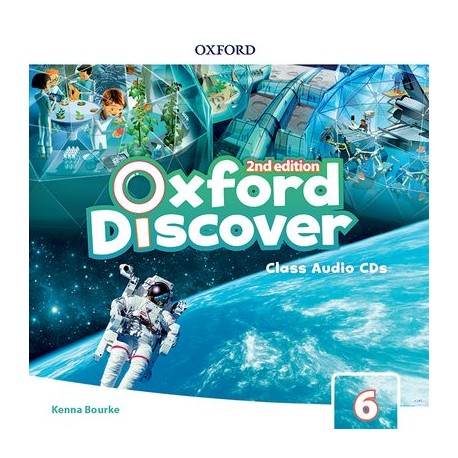 Oxford Discover Second Edition 6 Class Audio CDs 