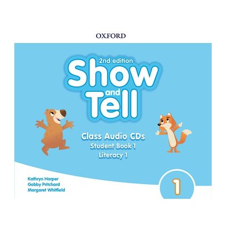 Show and Tell Second Edition 1 Class Audio CDs 