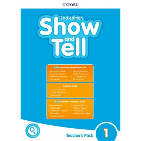 Show and Tell Second Edition 1 Teacher's Book