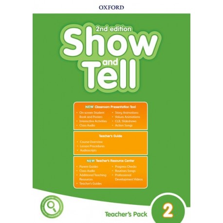 Show and Tell Second Edition 2 Teacher's Book