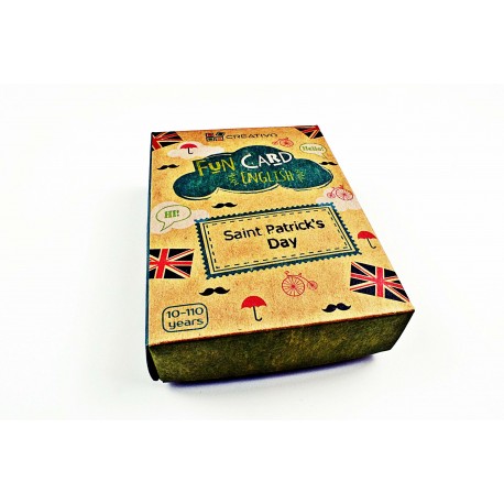 Fun card English Saint Patrick´s Day