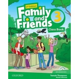 Family and Friends 3 Second Edition Class Book + MultiROM