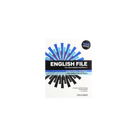 English File Third Edition Pre-Intermediate Multipack A + Online Practice Skills