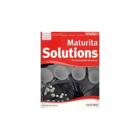 Maturita Solutions Second Edition Pre-Intermediate Workbook + Audio CD Czech Edition Maturita Solutions Second Edition Pre-Intermediate Workbook + Audio CD Czech Edition