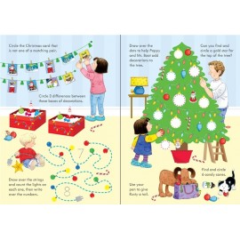 Usborne Farmyard Tales Poppy and Sam's Wipe-Clean Christmas Activities