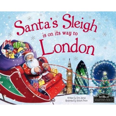 Santa's Sleigh is on its Way to London
