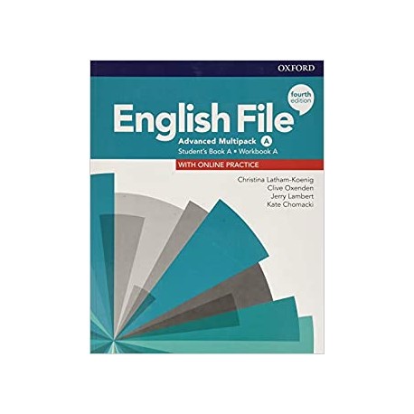 English File Fourth Edition Advanced Multipack A with Student Resource Centre Pack