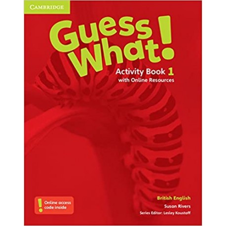 Guess What! 1 Activity Book with Online Resources