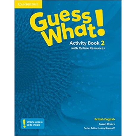 Guess What! 2 Activity Book with Online Resources