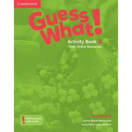 Guess What! 3 Activity Book with Online Resources