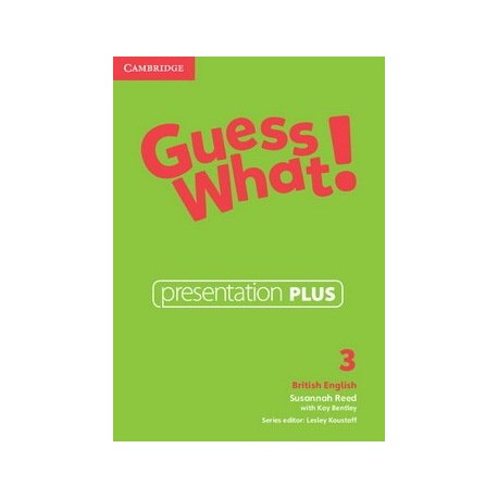 Guess What! 3 Presentation Plus DVD-ROM