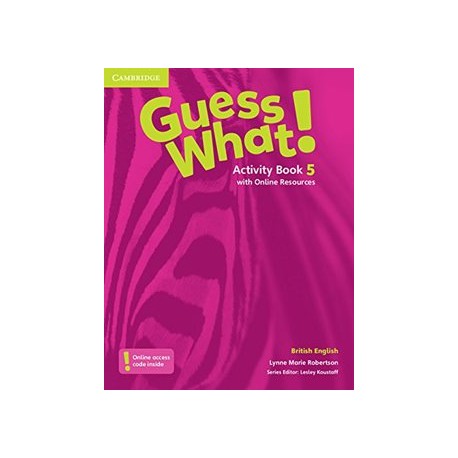 Guess What! 5 Activity Book with Online Resources
