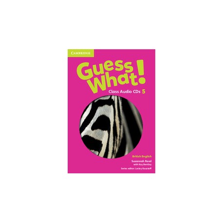 Guess What! 5 Class Audio CDs