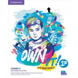 Own it! 1 Combo B Student's Book and Workbook with Practice Extra