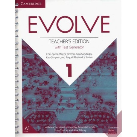 Evolve 1 Teacher's Edition with Test Generator