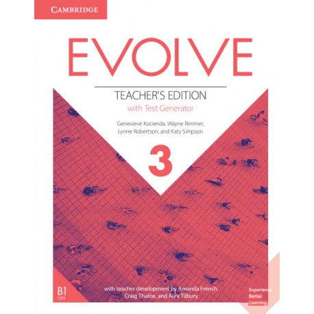 Evolve 3 Teacher's Edition with Test Generator