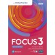 Focus 3 Second Edition Student's Book with PEP + Online Practice