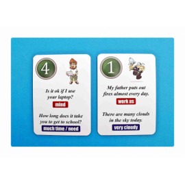 Fun card English Sentence Transformations 1
