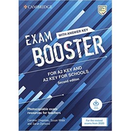 Exam Booster for A2 Key and Key for Schools Student´s Book with Answer Key with Audio for the Revised 2020 Exams 