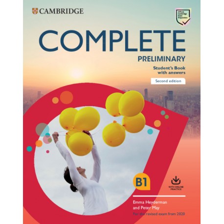 Complete Preliminary for Revised Exam from 2020 Student's Book with Answers with Online Practice