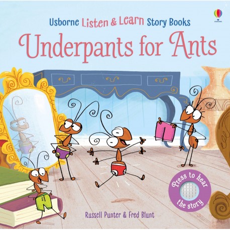Usborne Listen & Read Story Books: Underpants for Ants