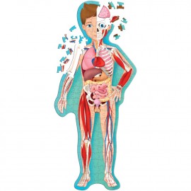 The Human Body puzzle a kniha pro školáky v angličtině