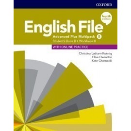  English File Fourth Edition Advanced Plus Multipack B with Student´s Resource Centre Pack